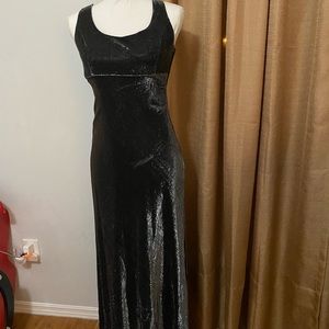beautiful dark gray dress size 4